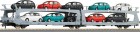 66539 Roco Automobile transport car "GOTH" with 6 Citroen C3
